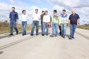 O governador Carlos Massa Ratinho Junior vistoriou nesta quinta-feira (28) uma das obras mais aguardadas da região Sudoeste: a revitalização do trecho da PRC-280 que vai de Palmas ao Trevo Novo Horizonte, em General Carneiro Foto: Ari Dias/AEN