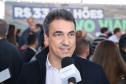 O governador Carlos Massa Ratinho Junior assina ordem de serviço para construção de viaduto em São José dos Pinhais. Foto: Rodrigo Félix Leal / SEIL