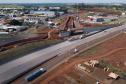 Obra do novo Trevo Cataratas de Cascavel chega a 80% de conclusão -  Foto: DER-PARANÁ
