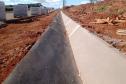 Duplicação da BR-277 em Guarapuava desvia tráfego de veículos para as marginais Foto: DER