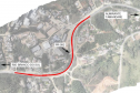 A obra de duplicação da Rodovia dos Minérios - PR 092, contempla a construção de novas pistas em pavimento de concreto, vias marginais, pontes, viadutos, passarela, calçadas e ciclovias no trecho entre Curitiba e Almirante Tamandaré, em uma extensão de 4,74 quilômetros. Foto: DER/PARANÁ