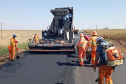 No Centro-Oeste, rodovia de Quarto Centenário recebe serviços de conservação -  Foto: DER/PARANÁ