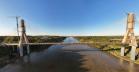 Com estrutura finalizada, Ponte da Integração Brasil-Paraguai atinge 96,6% de conclusão - Foto: Rodrigo Félix Leal / Seil