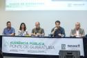 Em audiência pública, Governo debate com população obras da Ponte de Guaratuba - Foto: Rodrigo Félix Leal/SEIL
