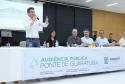 Segundo dia de audiência pública da Ponte de Guaratuba tem ampla participação popular Foto: Rodrigo Felix Leal/SEIL