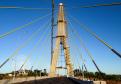 Governador Ratinho Junior faz última vistoria na Ponte da Integração, que está concluída Foto: Rodrigo Félix Leal / SEIL