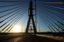 Com estrutura finalizada, Ponte da Integração Brasil-Paraguai atinge 96,6% de conclusão - Foto: Rodrigo Félix Leal / Seil