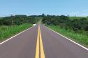 PR-490 Iporã - Altônia - Rodovia que liga Iporã e Altônia recebe reforço de sinalização - Foto: DER