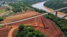 Com estrutura finalizada, Ponte da Integração Brasil-Paraguai atinge 96,6% de conclusão - Foto: DER