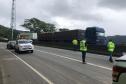 Faixa adicional da BR-277 entre o km 39 e o km 40 é liberada; trecho requer cautela - Foto: DER