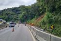 DER/PR avança em nova etapa da recuperação da encosta da BR-277 no Litoral - Foto: DER