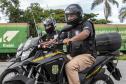 Com maior mobilidade, novas motos reforçam segurança nos portos do Paraná Foto: Claudio Neves/Portos do Paraná