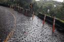 DER libera Estrada da Graciosa; chuvas e monitoramento das encostas podem levar a novos bloqueios - Foto: DER
