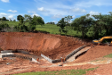 Obras de recuperação de rodovia em Tamboara, no Noroeste, entram na reta final Foto: DER