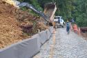 DER/PR reabre Estrada da Graciosa; operação continua em pare-e-siga Foto: DER