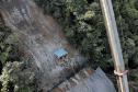 Análise indica reforços na contenção do km 41 da BR-277; obra termina dia 15 Foto: DER