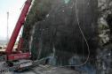 Análise indica reforços na contenção do km 41 da BR-277; obra termina dia 15 Foto: DER