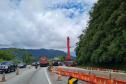 DER/PR conclui obra de contenção emergencial no km 41 da BR-277 Foto: DER