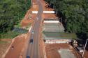 Com avanço dos projetos ambientais, medição mostra evolução da duplicação da Rodovia das Cataratas Foto: DER