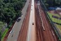 Com avanço dos projetos ambientais, medição mostra evolução da duplicação da Rodovia das Cataratas Foto: DER