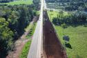 Com avanço dos projetos ambientais, medição mostra evolução da duplicação da Rodovia das Cataratas Foto: DER