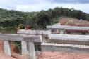 Obra na Rodovia dos Minérios tem avanços na construção de viadutos e pontes Foto: Rodrigo Félix Leal/SEIL-PR