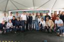 Palmas, 29 de março de 2023 - O governador Carlos Massa Ratinho Junior entrega a obra de revitalização da PRC-280, região Sudoeste. Foram restaurados 59,55 quilômetros (entre Palmas e a BR-153) com pavimento rígido de concreto. Foto: Roberto Dziura Jr/AEN