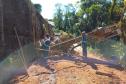 Obras emergenciais na Estrada da Graciosa avançam com contenção e sondagens Foto: DER