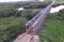 Infraestrutura 2023 - veja o balanço dos 100 primeiros dias de gestão nas regiões Sul e RMC  - Reforma da Ponte do Rio da Várzea