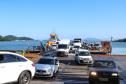 Investimento de R$ 131 milhões vai manter ferry boat durante obra da Ponte de Guaratuba Foto: Rodrigo Felix Leal / SEIL