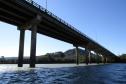 Reformas de pontes alteram tráfego de veículos em União da Vitória - Ponte Domício Scaramella
