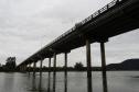 Reformas de pontes alteram tráfego de veículos em União da Vitória - Ponte Domício Scaramella