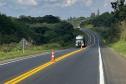 Ligação rodoviária entre Jaguariaíva e Piraí do Sul recebe melhorias no pavimento Foto: DER