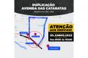 Rodovia das Cataratas terá bloqueio de tráfego na segunda para transporte de grandes vigas Foto: Albari Rosa/AEN
