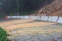 Estrada da Graciosa é fechada temporariamente devido ao excesso de chuvas Foto: DER