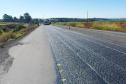 Rodovia entre Wenceslau Braz e Jaguariaíva começa a receber conservação Foto: DER-PR
