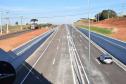 Estado libera tráfego nas pistas principais da obra de duplicação da BR-277 em Guarapuava Foto: Prefeitura de Guarapuava
