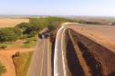 Nova passarela de Bandeirantes, na região Norte, deve ser concluída ainda em julho Foto: DER