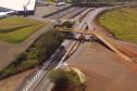 Nova passarela de Bandeirantes, na região Norte, deve ser concluída ainda em julho Foto: DER