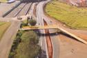 Nova passarela de Bandeirantes, na região Norte, deve ser concluída ainda em julho Foto: DER