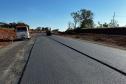 Perimetral Leste de Foz do Iguaçu tem primeiro segmento pavimentado - Pavimentação acesso ao Marcos das Três fronteiras Foto: DER-PR
