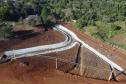Perimetral Leste de Foz do Iguaçu tem primeiro segmento pavimentado - Pavimentação acesso ao Marcos das Três fronteiras Foto: DER-PR