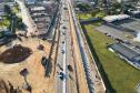 Rotatórias começam a tomar forma em obra do novo Viaduto do Bradesco Foto: DER