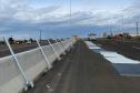 Estado libera tráfego nas pistas principais da obra de duplicação da BR-277 em Guarapuava Foto: DER