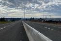 Estado libera tráfego nas pistas principais da obra de duplicação da BR-277 em Guarapuava Foto: DER