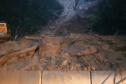 Estrada da Graciosa é bloqueada após deslizamento de terra no km 11 Foto: DER-PR