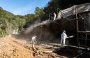 Obras na Graciosa avançam, e primeiros trechos podem ficar prontos este mês Foto: Rodrigo Félix Leal/SEIL