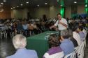 O governador Carlos Massa Ratinho Jr. participou da abertura da Efap - Exposição Feira Agropecuária e Industrial de Santo Antonio da Platina, onde participou da Assembleia Intinerante, recebeu prefeitos e lançou programa de melhorias para a região. Foto: Roberto Dziura Jr/AEN