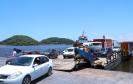 Com Ponte de Guaratuba em andamento, ferry boat terá isenção de tarifa até final do ano Foto: Rodrigo Félix Leal / SEIL