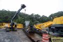 Começa a obra da Ponte Guaratuba-Matinhos, projeto aguardado há mais de 30 anos Foto: Rodrigo Félix Leal / SEIL